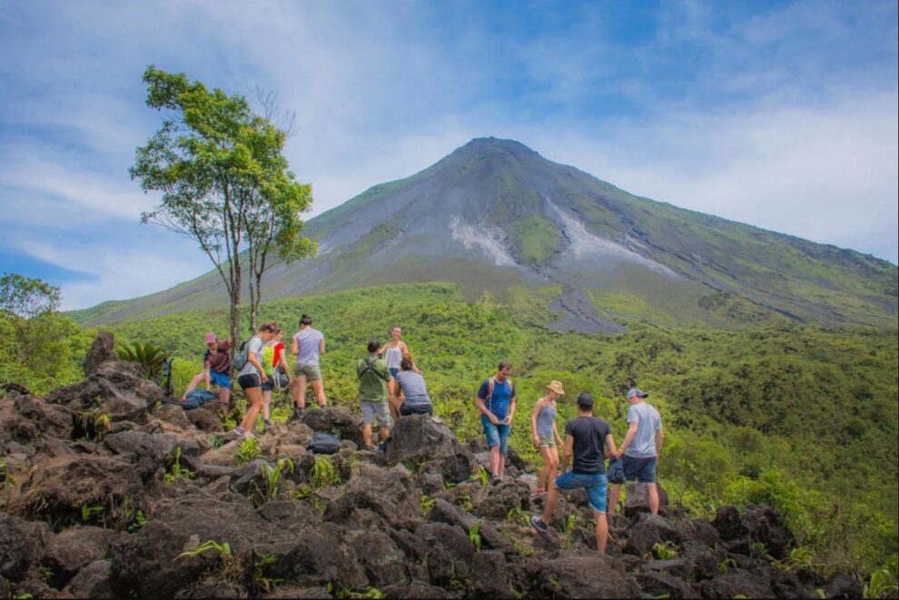 Volcán Arenal en Alajuela, Costa Rica